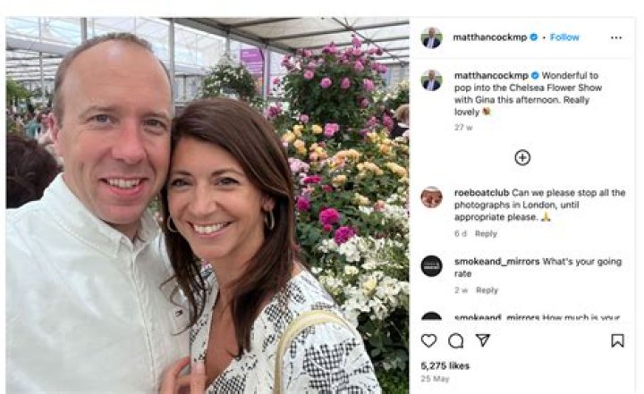 
Is Matt Hancock Still With His Wife Martha? Details On The Former Health Secretary Marital Status 