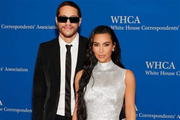 
Kim Kardashian Wanted Her First Red Carpet Appearance with Pete Davidson to Be with Her Brown Hair 