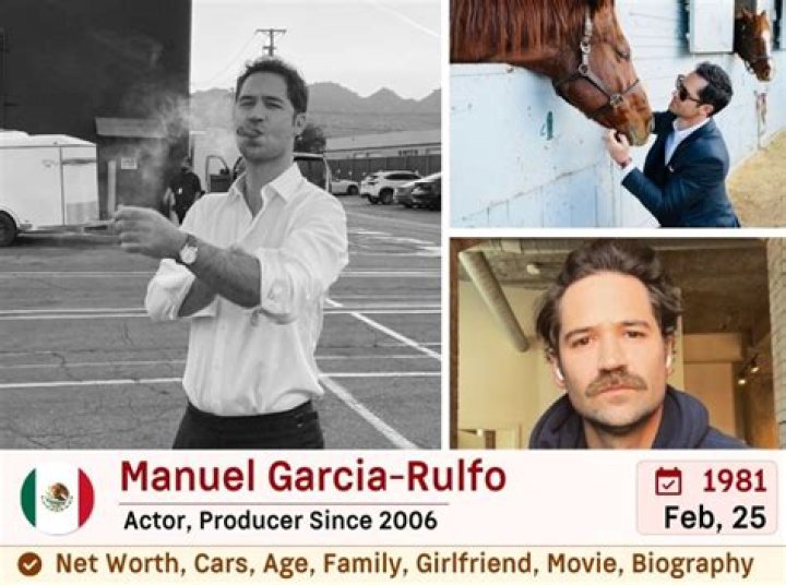 Manuel Garcia-Rulfo Height, Weight, Net Worth, Age, Birthday, Wikipedia, Who, Nationality, Biography