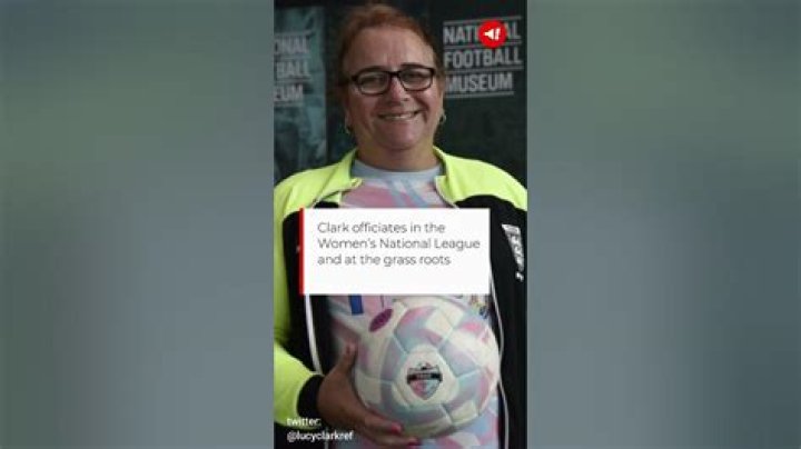 
Who is Lucy Clark, first ever transgender referee in football? 